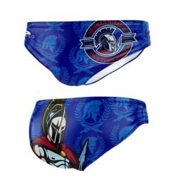 Bañador Hombre Turbo Waterpolo Spartan Italia Azul