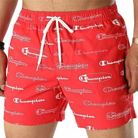 Bañador Hombre Champion Beachshort Rojo