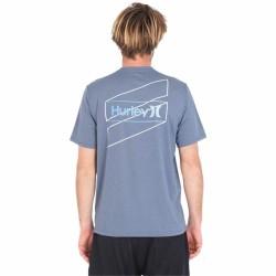 Camiseta de Manga Corta Hombre Hurley One Only Slashed UPF Azul