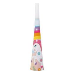 Trompeta Multicolor Unicornio 6 Unidades