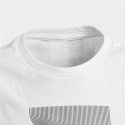 Camiseta de Manga Corta Niño Adidas Sportswear Iron Man Graphic Blanco
