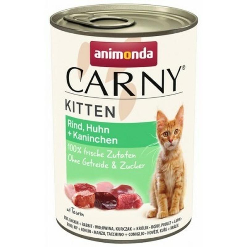 Comida para gato Animonda Carny Pollo Ternera Conejo 400 g