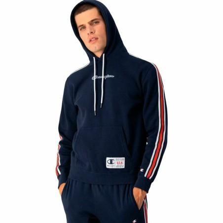 Sudadera con Capucha Hombre Champion Azul marino