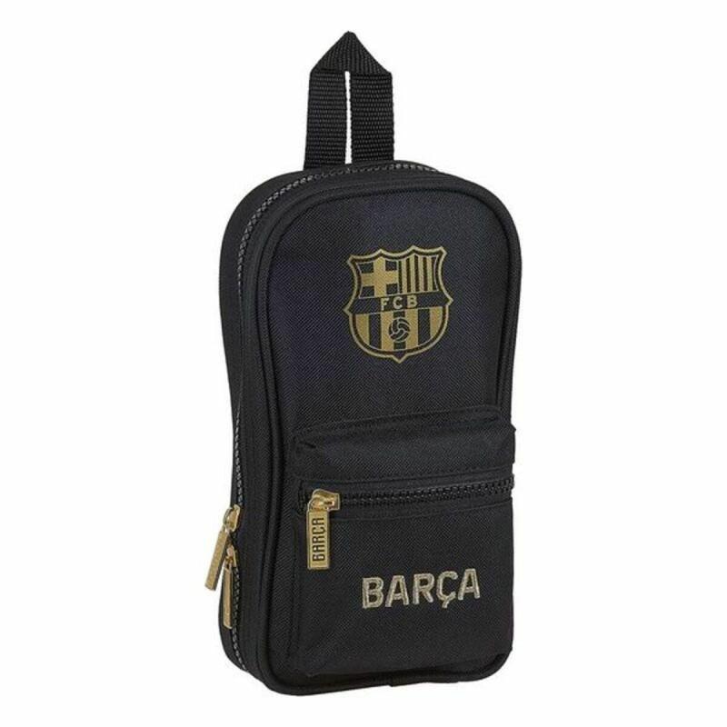 Plumier Mochila F.C. Barcelona M747 Negro 12 x 23 x 5 cm (33 Piezas)