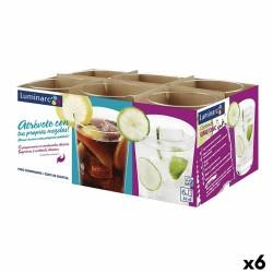 Vaso Luminarc Sidra Gigante Transparente Vidrio 6 Unidades 530 ml (Pack 6x)