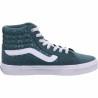 Zapatillas Casual de Mujer Vans Filmore High Top Lila Azul oscuro