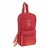 Plumier Mochila Real Madrid C.F. Rojo 12 x 23 x 5 cm (33 Piezas)