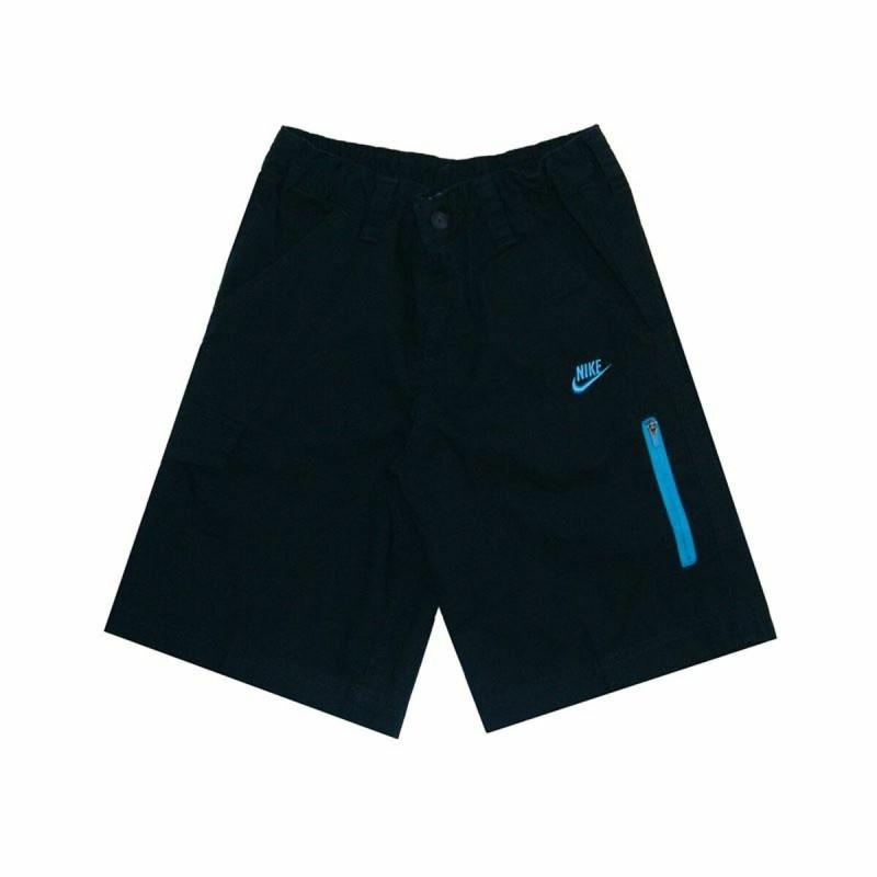 Pantalones Cortos Deportivos para Niños Nike JD Street Cargo Negro