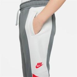 Pantalón de Chándal para Niños Nike Sportswear  Blanco Gris oscuro