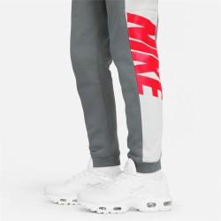 Pantalón de Chándal para Niños Nike Sportswear  Blanco Gris oscuro