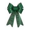 Lazo Adorno Navideño 15 x 25 cm Verde PVC