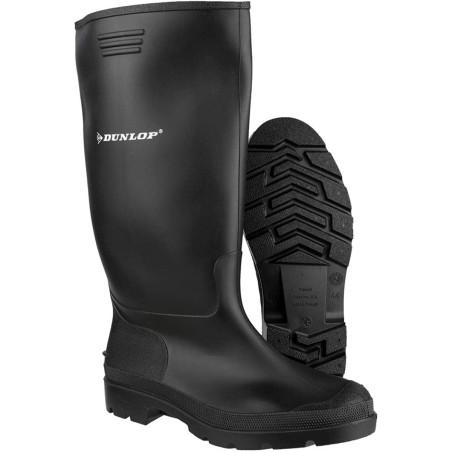 Botas de agua Dunlop Negro Poliéster PVC