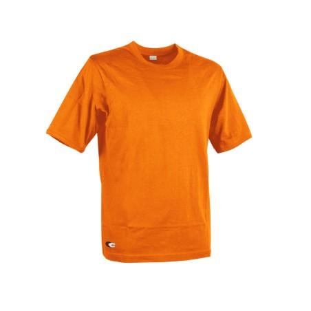 Camiseta de Manga Corta Hombre Cofra Zanzibar Naranja