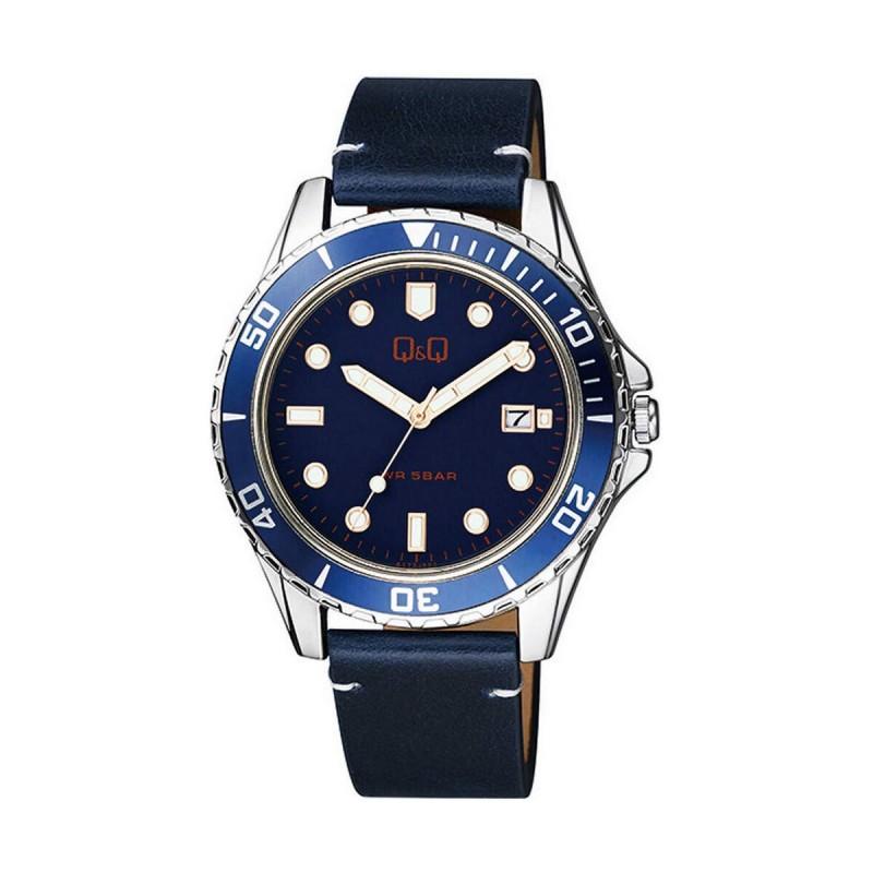 Reloj Hombre Q&Q A172J322Y Azul (Ø 43 mm)