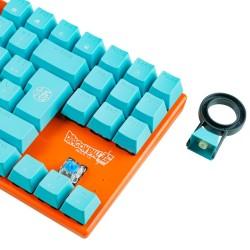 Teclado Gaming FR-TEC DBPCKEYGO Azul Qwerty Español QWERTY