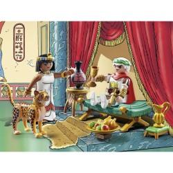 Playset Playmobil 71270 - Asterix: César and Cleopatra 28 piezas