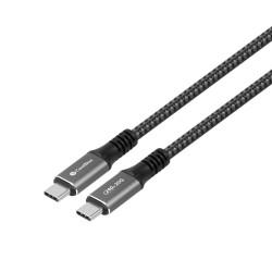 Cable USB-C CoolBox COO-CAB-UC-240W 1,2 m Gris