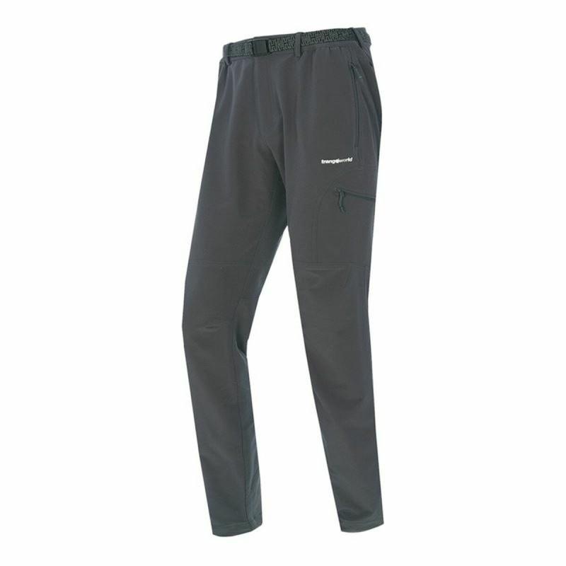 Pantalón Largo Deportivo Trangoworld Bossons Hombre Gris oscuro