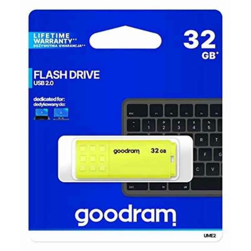 Memoria USB GoodRam UME2 Amarillo 32 GB