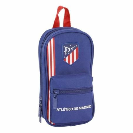 Plumier Mochila Atlético Madrid In blue Azul marino 12 x 23 x 5 cm