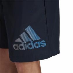 Pantalones Cortos Deportivos para Hombre Adidas  AeroReady Designed Azul oscuro