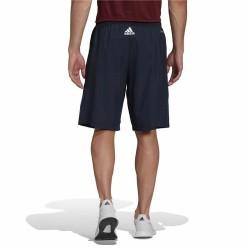 Pantalones Cortos Deportivos para Hombre Adidas  AeroReady Designed Azul oscuro