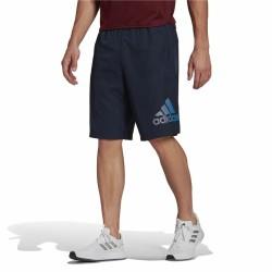 Pantalones Cortos Deportivos para Hombre Adidas  AeroReady Designed Azul oscuro