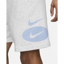 Pantalones Cortos Deportivos para Hombre Nike Sportswear Swoosh League Gris