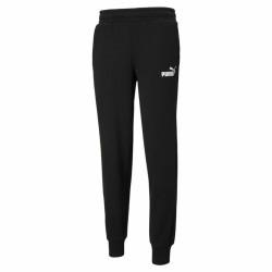 Pantalón Largo Deportivo Puma Essentials Logo Negro Hombre