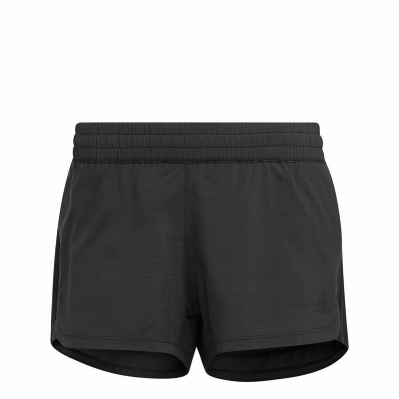 Pantalones Cortos Deportivos para Mujer Adidas Pacer 3 Stripes Negro