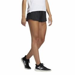 Pantalones Cortos Deportivos para Mujer Adidas Pacer 3 Stripes Negro