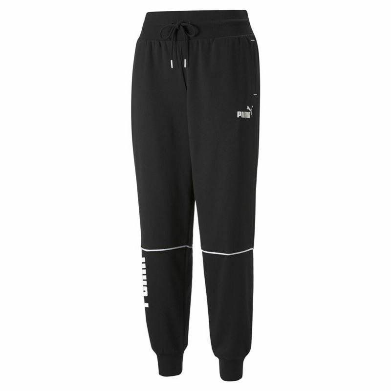 Pantalón de Chándal para Adultos Puma Colorblock  Negro Mujer