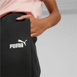 Pantalón de Chándal para Adultos Puma ESS+ Embroidery High-Waist Mujer Negro