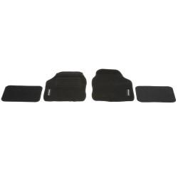 Set de Alfombrillas para Coche Dunlop Universal 4 Piezas Negro