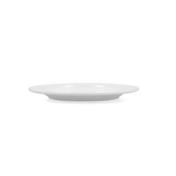 Plato de Postre Bidasoa Glacial Ala Estrch Blanco Cerámica 20 cm (6 Unidades) (Pack 6x)