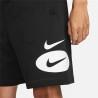 Pantalones Cortos Deportivos para Hombre Nike Swoosh League Negro