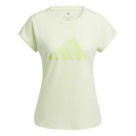 Camiseta de Manga Corta Mujer Adidas Verde