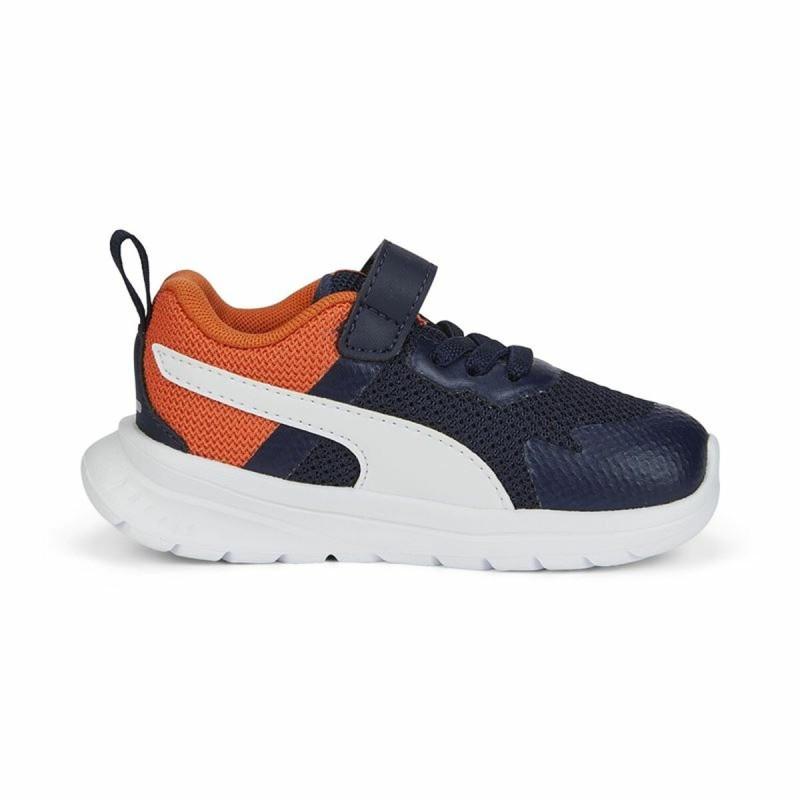 Zapatillas Deportivas Infantiles Puma Evolve Run Mesh Azul marino