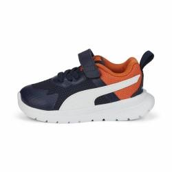 Zapatillas Deportivas Infantiles Puma Evolve Run Mesh Azul marino