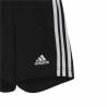 Conjunto Deportivo para Bebé Adidas Three Stripes Negro Blanco