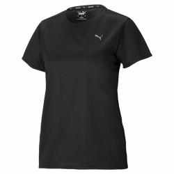 Camiseta de Manga Corta Mujer Puma Run Favorite Negro