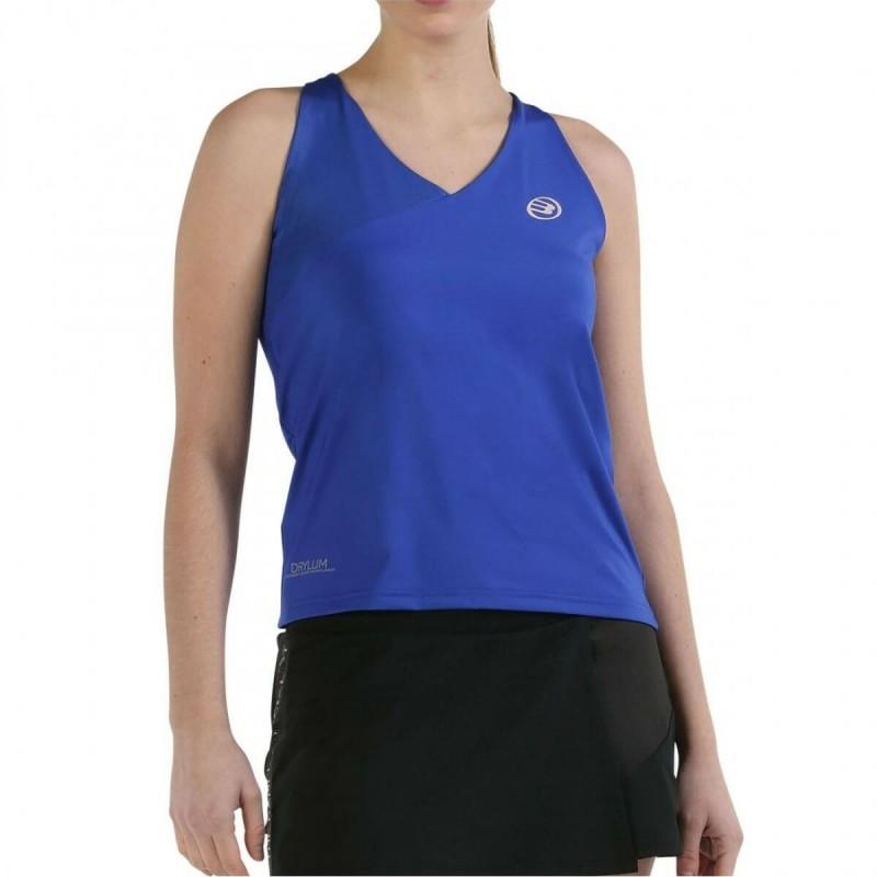 Camiseta de Tirantes Mujer Bullpadel Pitar Azul