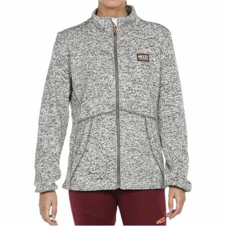 Chaqueta Deportiva para Mujer +8000 Jalma Gris Blanco