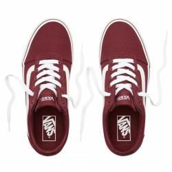 Zapatillas Casual Mujer Vans Ward Rojo