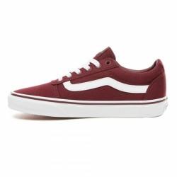 Zapatillas Casual Mujer Vans Ward Rojo