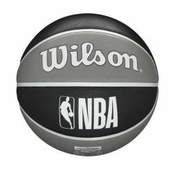 Balón de Baloncesto Wilson Nba Team Tribute Brooklyn Nets Negro Caucho Talla única 7