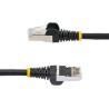 Cable de Red Rígido UTP Categoría 6 Startech NLBK-1M-CAT6A-PATCH Negro 1 m