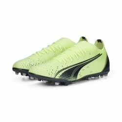 Botas de Fútbol para Adultos Puma Ultramatch MG Fizzy Verde Claro