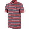 Polo de Manga Corta Hombre Nike Matchup Stripe 2 Gris Rojo