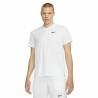 Polo de Manga Corta Hombre Nike Court Dri-Fit Advantage Blanco